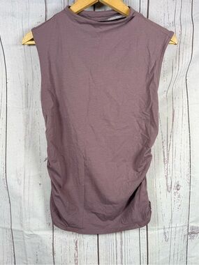 Nicole miller Women Top sleeveless stitched sides Size L Junior
